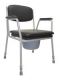Behrend Toilettenstuhl TS 100 aus Metall mit Eimer